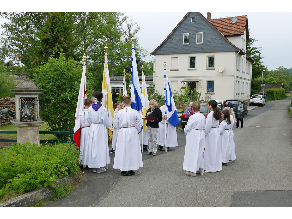 Bittprozession an Christi Himmelfahrt (Foto: Karl-Franz Thiede)